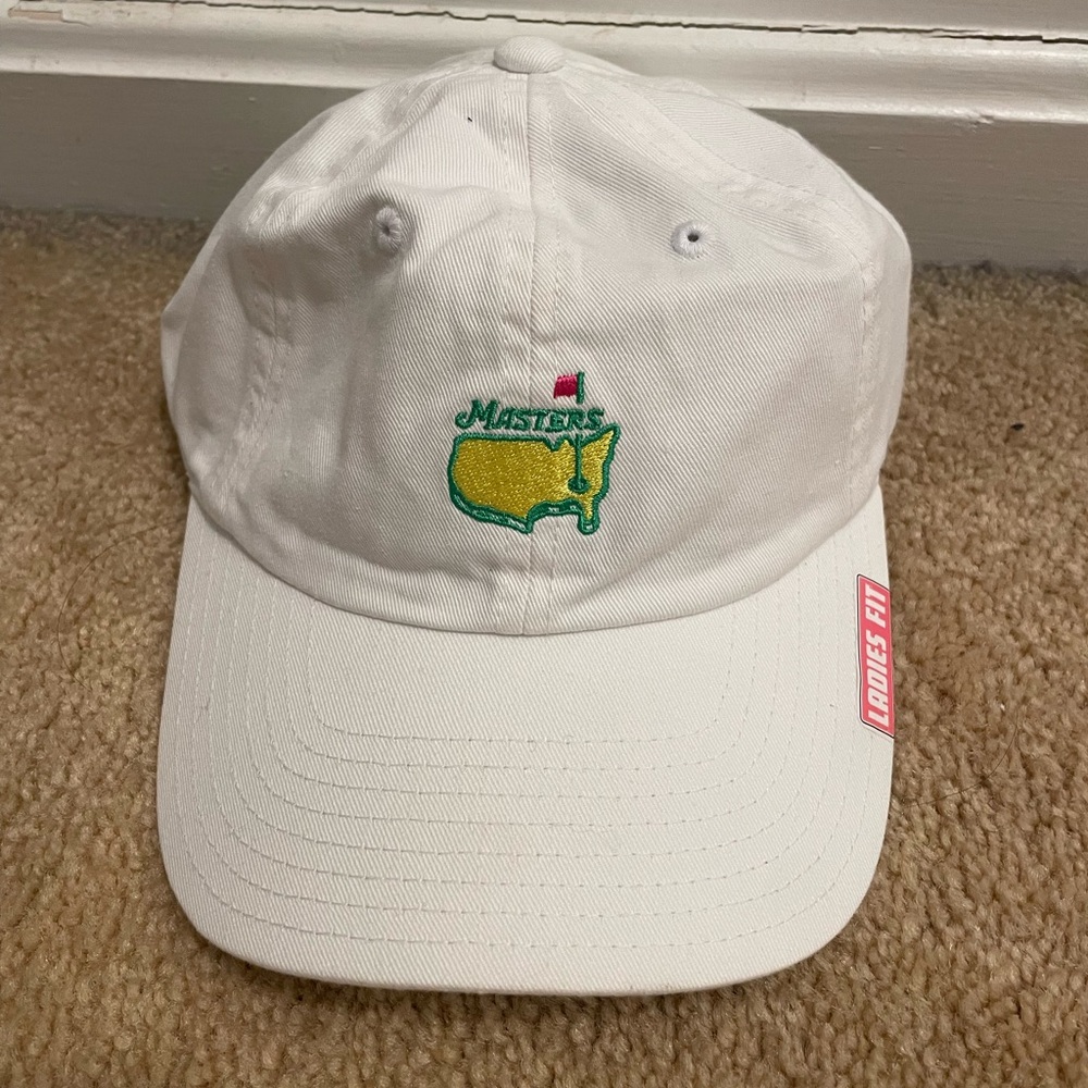 American Needle White Kids Cap with Green Embroidery
